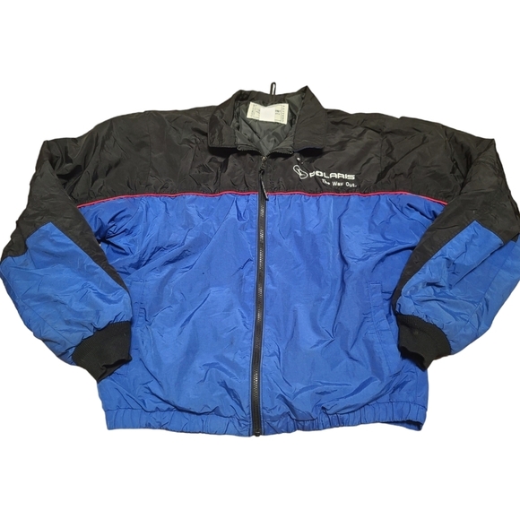 Rare vintage snowcheck Polaris jacket size large - Picture 1 of 15